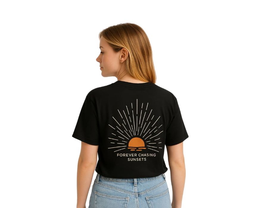 9 Forever Chasing Sunsets T-Shirt - Image 1