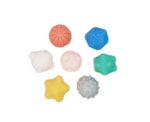 Silicone Rubber Sensory Balls 7 pcs - Image 