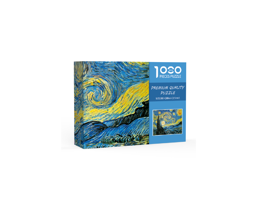 Jigsaw Puzzles-29 Starry Night Mini Jigsaw Puzzle 1000pcs - Image 1