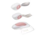 Ergonomic Toddler Fork Spoon and Knife Set - Image 