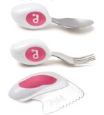 Ergonomic Toddler Fork Spoon and Knife Set - Image 
