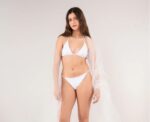 Bridal Reversible Sand Bikini Top - Image 