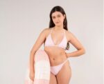 Bridal Reversible Sand Bikini Top - Image 