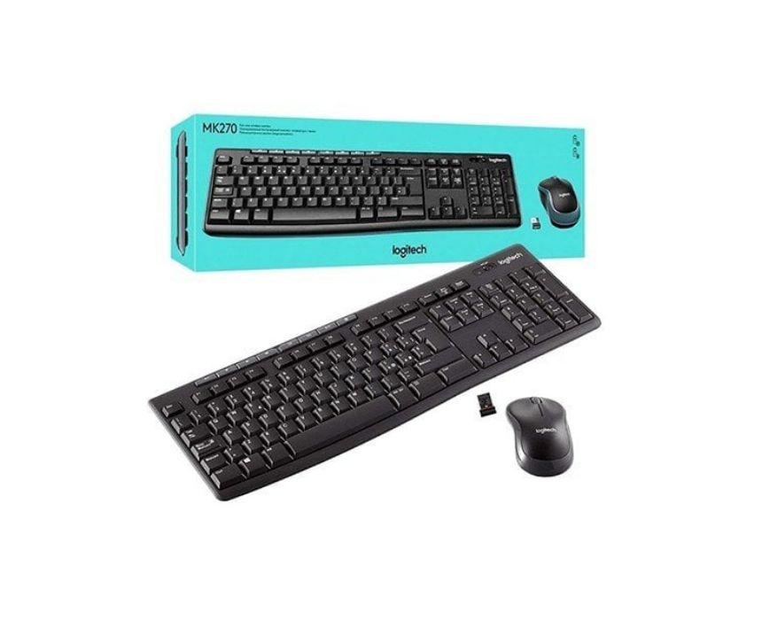 15 Logitech Wireless Keyboard and Mouse - Image 1