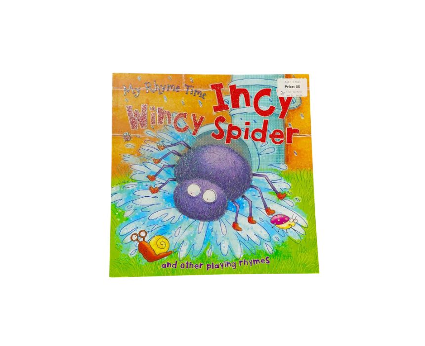 20 My Rhyme Time Incy Wincy Spider Story Book - Image 1