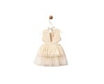 Little Lace Princess Dress in Beige - Image 