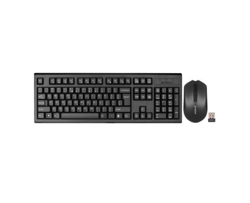 4 A4Tech Wireless Keyboard and Mouse USB - Image 1