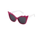 Pink Cat Eye Fun Kids Eyeglasses - Image 