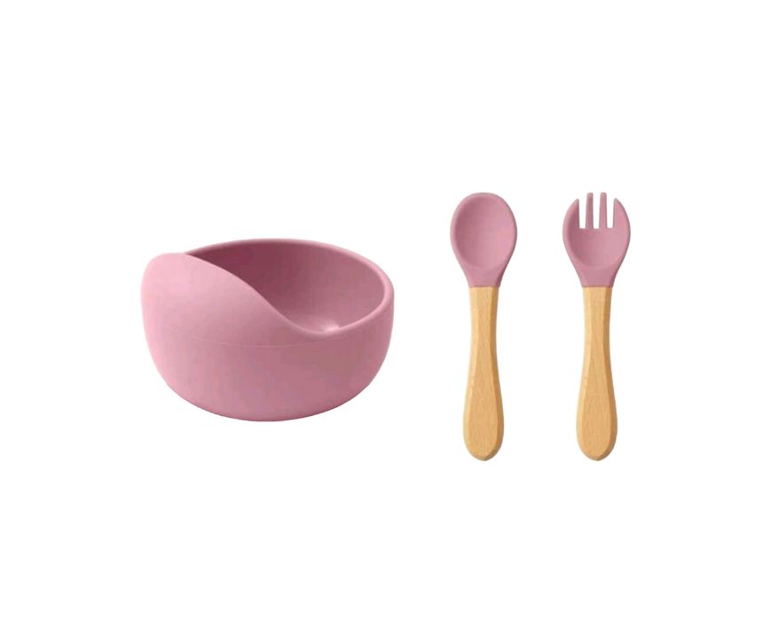 5 Silicone Baby Feeding Bowl - Image 1