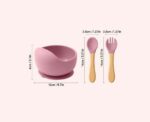 Silicone Baby Feeding Bowl - Image 