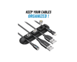 Cables Organizer in Black - Image 