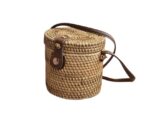 Bucket Rattan Bag - Image 