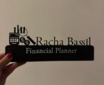 Financial Planner Desk Plate - Image 