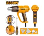 Ingco Heat Gun with Accessories - Image 