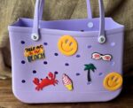 Rubbery Flex Bag in Light Purple - Image 