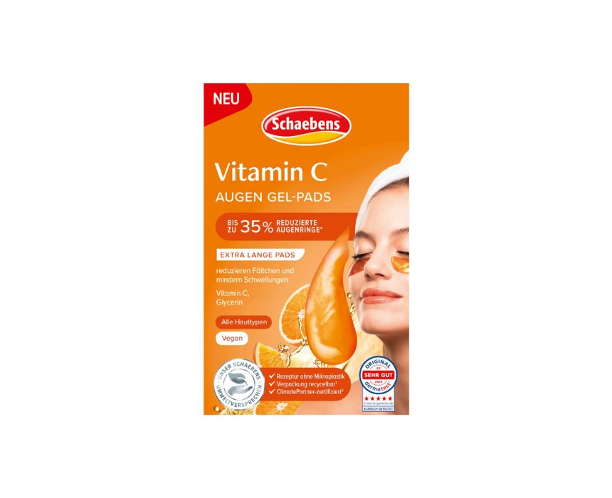 23- Schaebens Eye Pads Gel Vitamin C Vitamin C Eye Gel Pads - Image 1