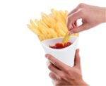 French Fries and Dip Holder - Image 