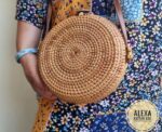 Alexa Rattan Bag - Image 