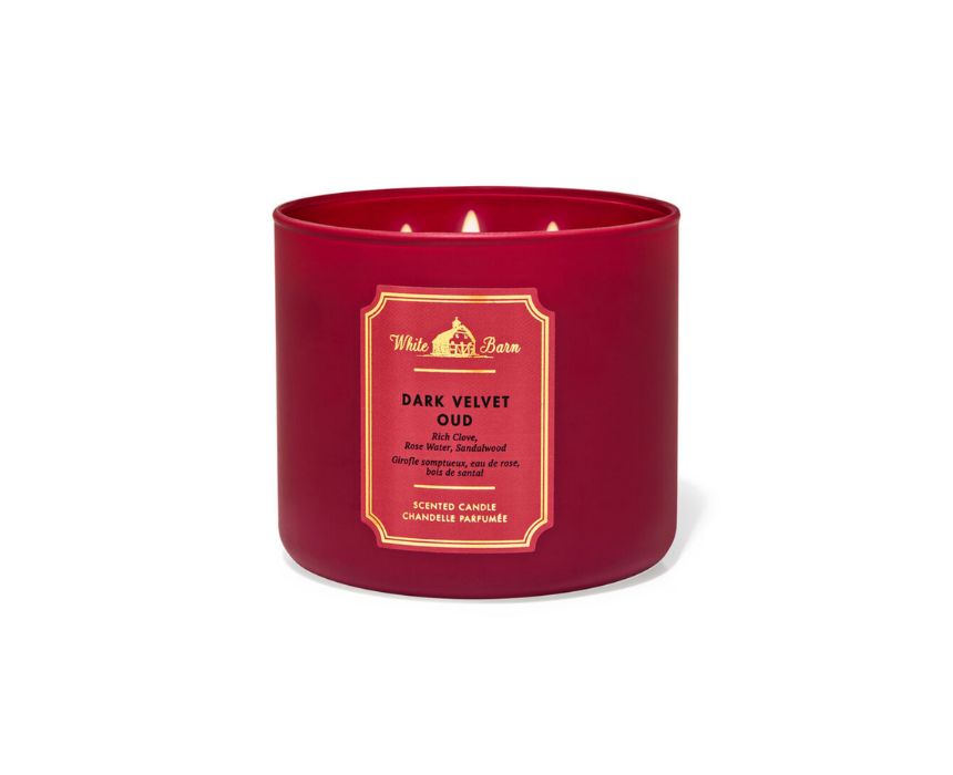 3-Dark Velvet Oud Dark Velvet Oud Scented Candle - Image 1
