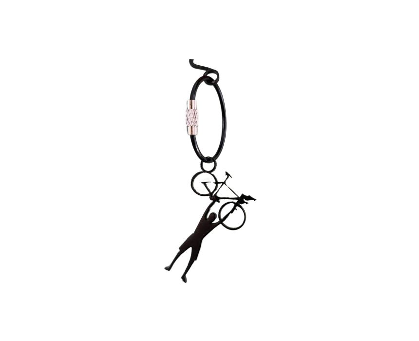 8 Cyclist Keychain - Image 1