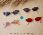 Retro Cat Eye Sunglasses - Image 