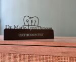Personalized Dentist Desk Plate - Image 