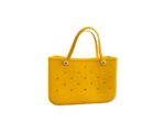 Rubbery Flex Bag in Yellow - Image 