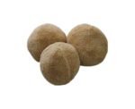 Round Pillows 3 pcs in Beige - Image 