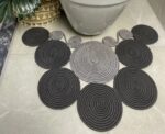 Toilet Mat in Light and Dark Grey - Image 