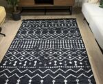 Double Face Rug in Black - Image 