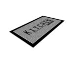 Rectangle Kitchen Carpet in Grey - Image 