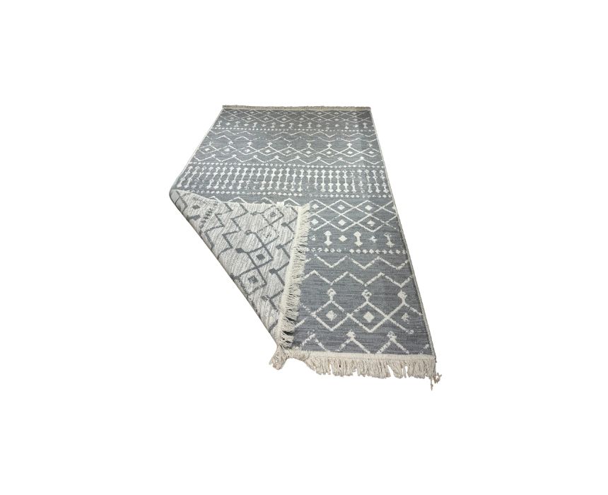 G- DOUBLE FACE RUGH GREY- 1 Double Face Rug in Grey - Image 1