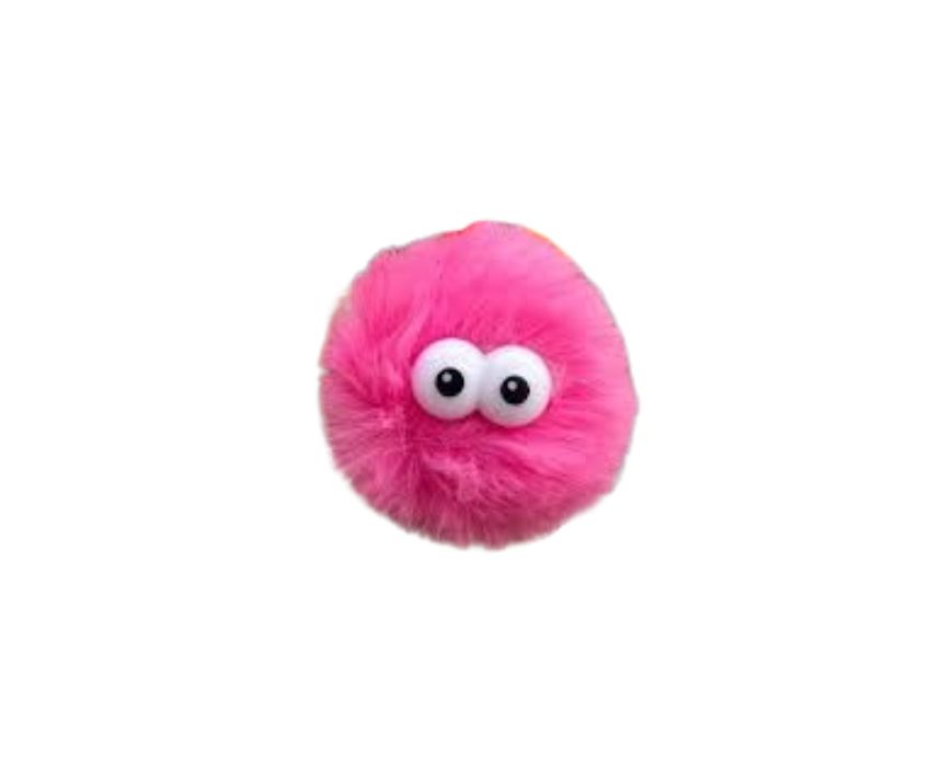 0 Pink Pom Pom Shoe Clip 1 pc - Image 1