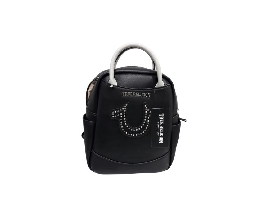 10 True Religion Mini Backpack in Black - Image 1