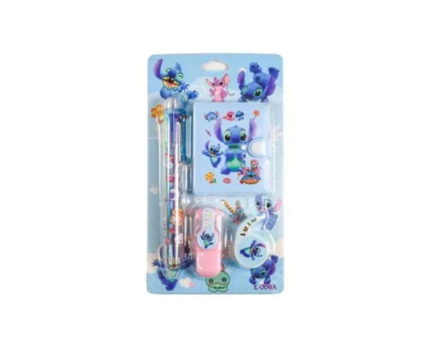 10 Stitch Notebook Stationary Set - Image 1