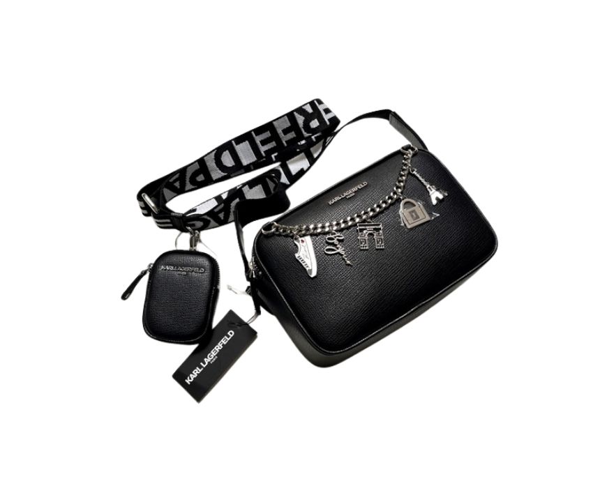 10 Karl Lagerfeld Paris Camera Bag - Image 1