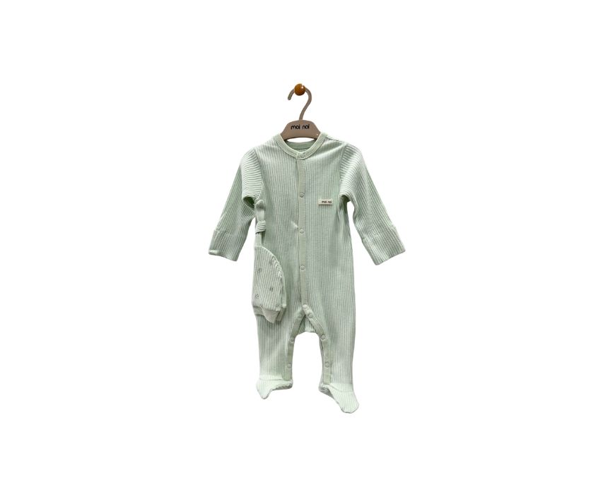 11 Ribbed Baby Onesie - Image 1
