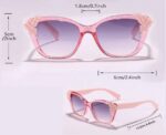 Glittery Kids Sunglasses in Pink - Image 