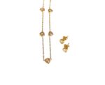 Gharam Necklace and Earrings Set - Image 