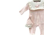 Blush Embrace Romper and Hat Set - Image 