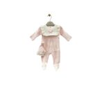 Blush Embrace Romper and Hat Set - Image 