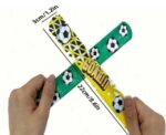 Football Slap Bracelet 4 Random pcs - Image 