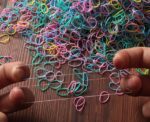 Disposable Hair Ties Pastel Candy Tones 1000 pcs - Image 