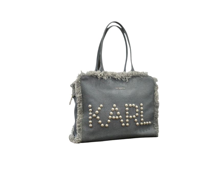 27 Karl Lagerfeld Margot Denim Bag - Image 1