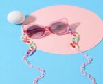 Cat Ear Kids Sunglasses in Pink - Image 