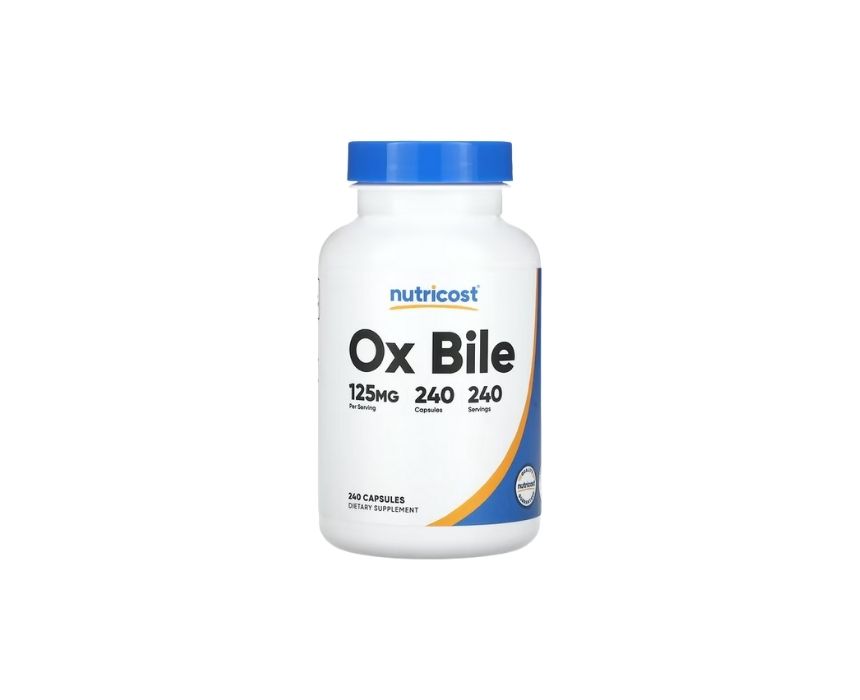 30 Nutricost Ox Bile - Image 1