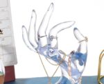 Transparent Hand Shaped Jewelry Organizer - Image 
