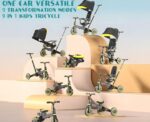 Nine in One Foldable Tricycle - Image 