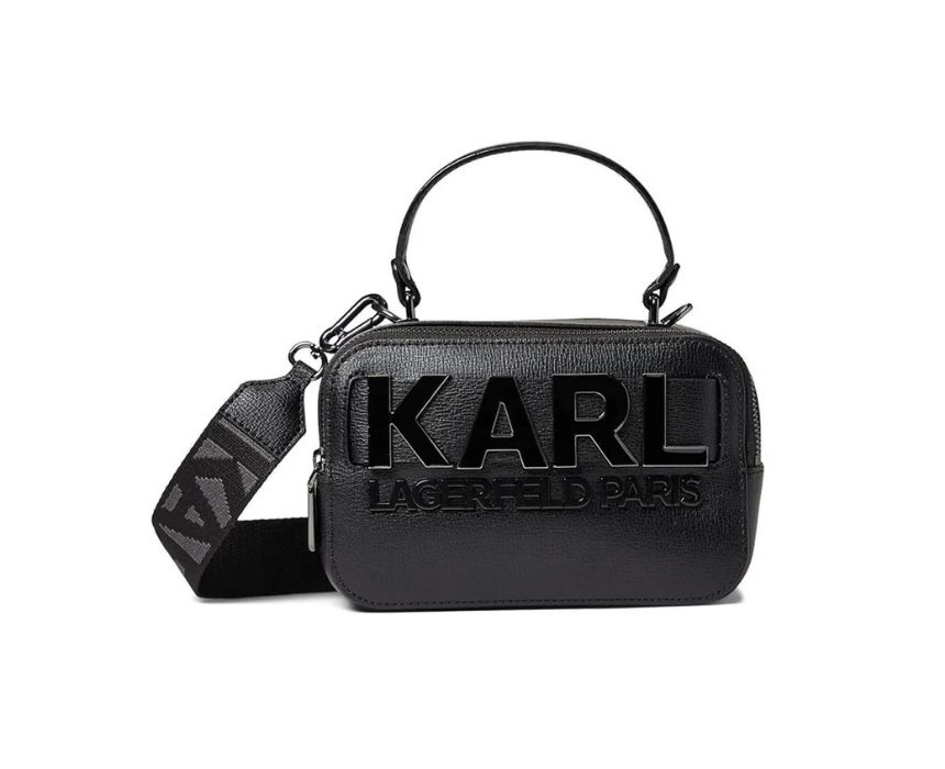 4 Karl Lagerfeld Camera Bag in Black - Image 1