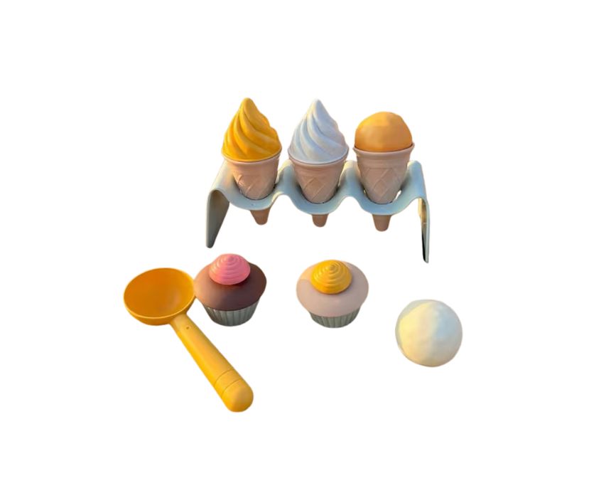 46 Beach Toys Ice Cream and Cupcake Set - Image 1